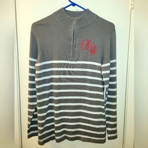 Game Day Couture Ohio State Women’s Sweater Small Grey